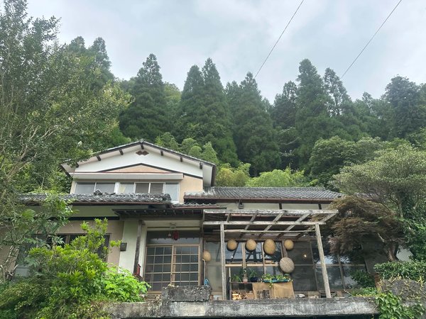 耶馬渓の家の外観